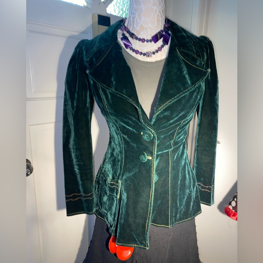 Velvet jacket